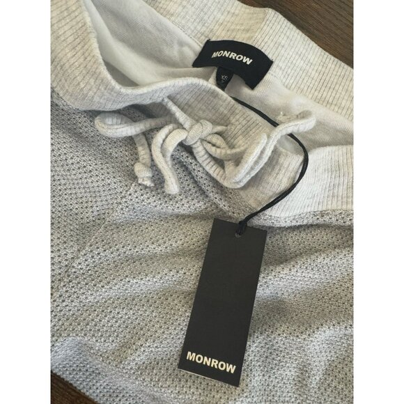 Monrow Marled Lounge Sweatpants in gray-Size XS NWT - Picture 10 of 15